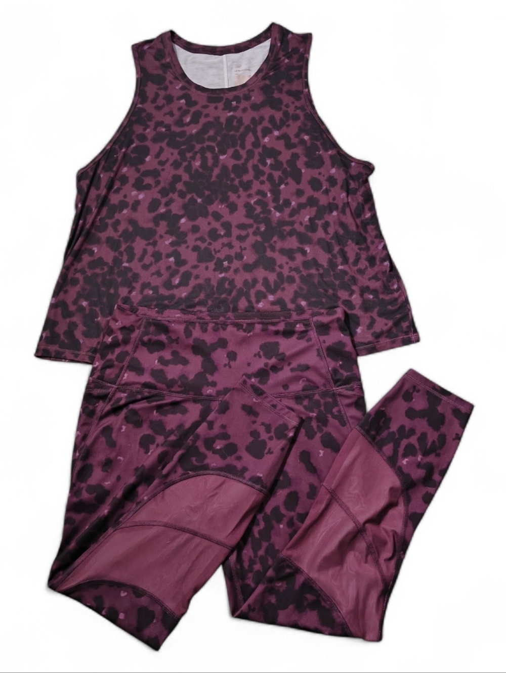 all in motion Plum and Pink Camo Active Set - Picture 5 of 11